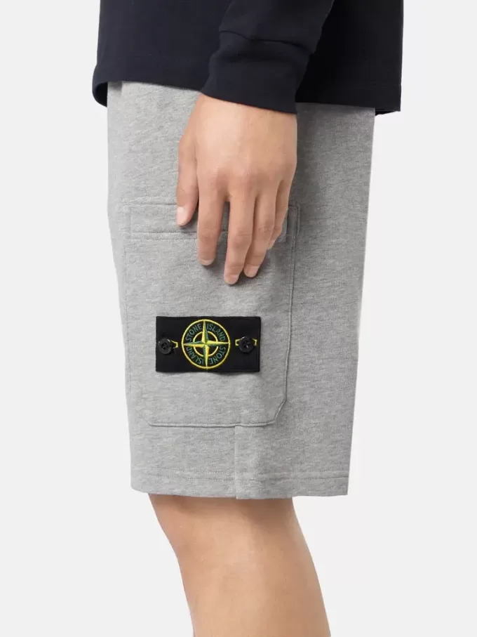 Cargo-bermudashorts med lommer og snøre i taljen