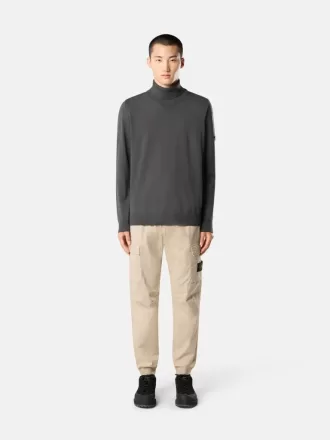 Cargobukser med regular-tapered-fit og lynlåslommer