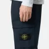 Cargobukser med regular-tapered-fit og lynlåslommer