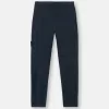 Cargobukser med regular-tapered-fit og lynlåslommer