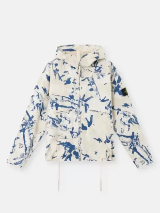 Hættetrøje med camouflageprint og anti-drop