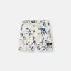 Komfortable cargo-bermudashorts med camouflageprint