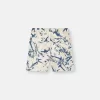 Komfortable cargo-bermudashorts med camouflageprint