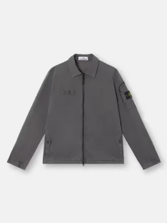 Overshirt med lynlåslukning