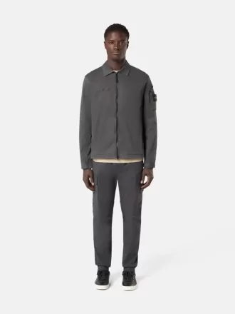 Overshirt med lynlåslukning