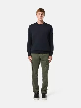 Rullekravesweater med hævede sømdetaljer