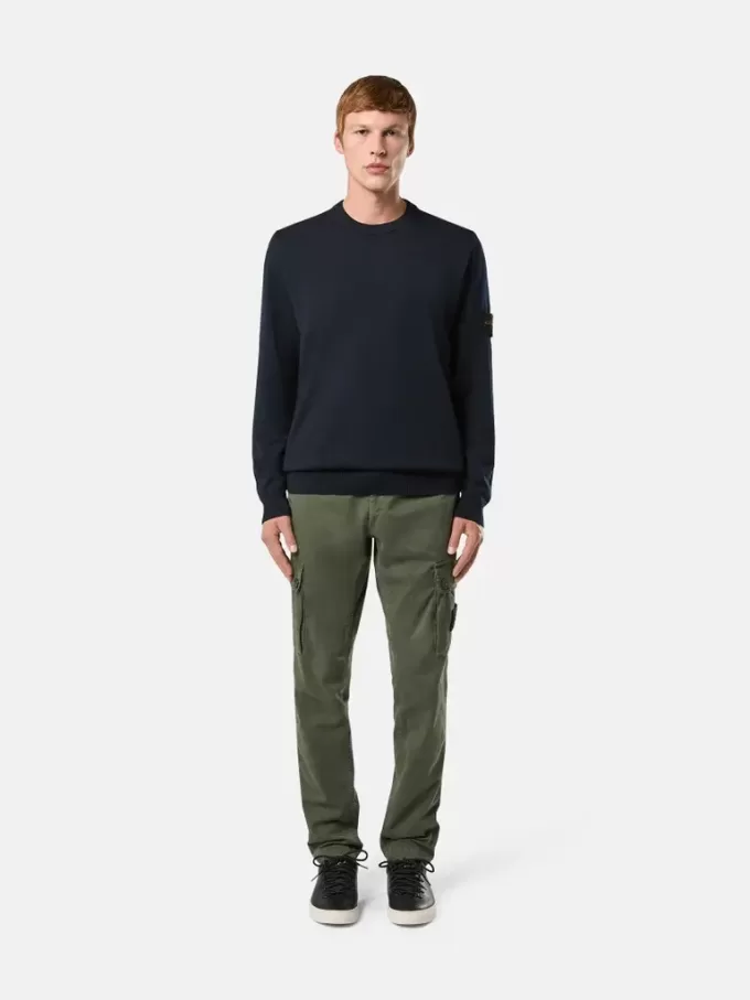 Rullekravesweater med hævede sømdetaljer