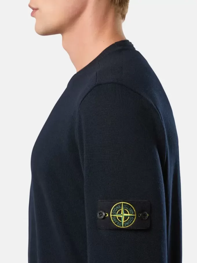 Rullekravesweater med hævede sømdetaljer
