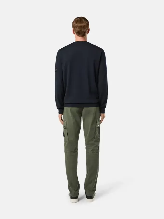 Rullekravesweater med hævede sømdetaljer