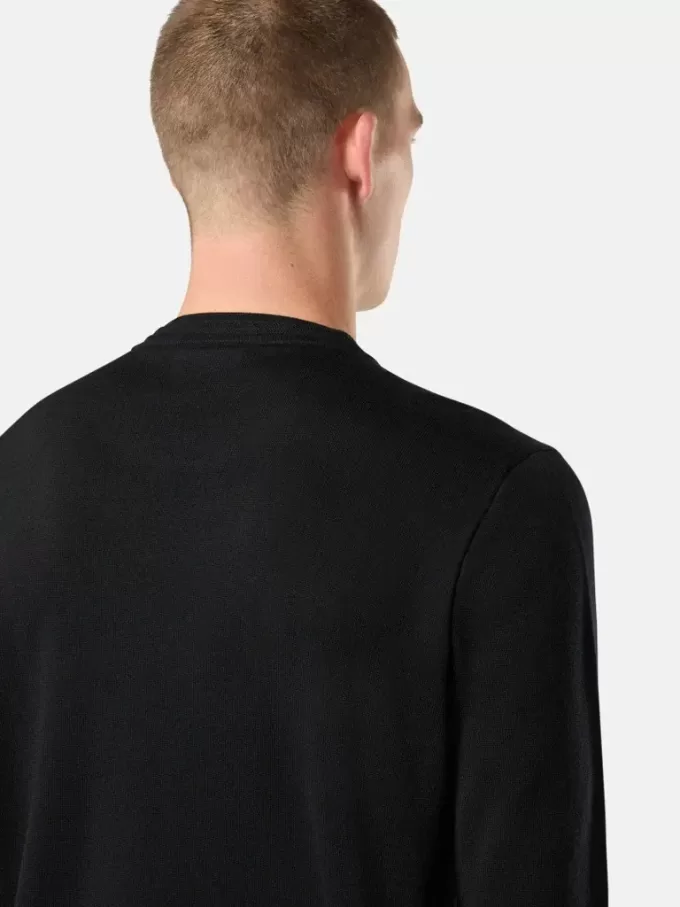 Rullekravesweater med hævede sømdetaljer