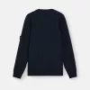 Rullekravesweater med hævede sømdetaljer
