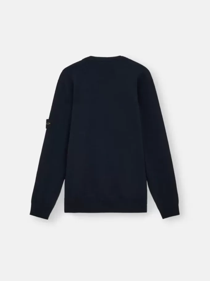 Rullekravesweater med hævede sømdetaljer