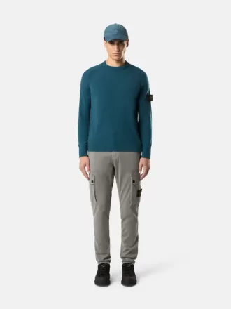 Rullekravesweater med raglanærmer og ribkant