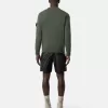 Rundhalset sweater med detaljer i omvendt strik