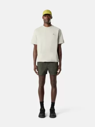 Slim-fit badeshorts med lommer og meshforing