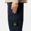 Slim-fit bermuda-shorts med lynlåslommer