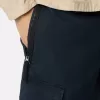 Slim-fit bermuda-shorts med lynlåslommer