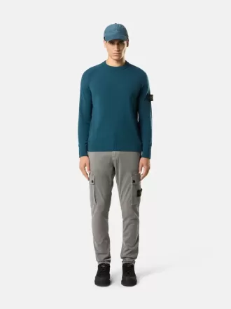 Slim fit cargobukser med lynlåslommer