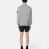 Slim-fit korte badeshorts med lommer