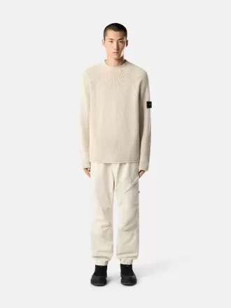 Sweater med høj hals og vanisé-ribstruktur